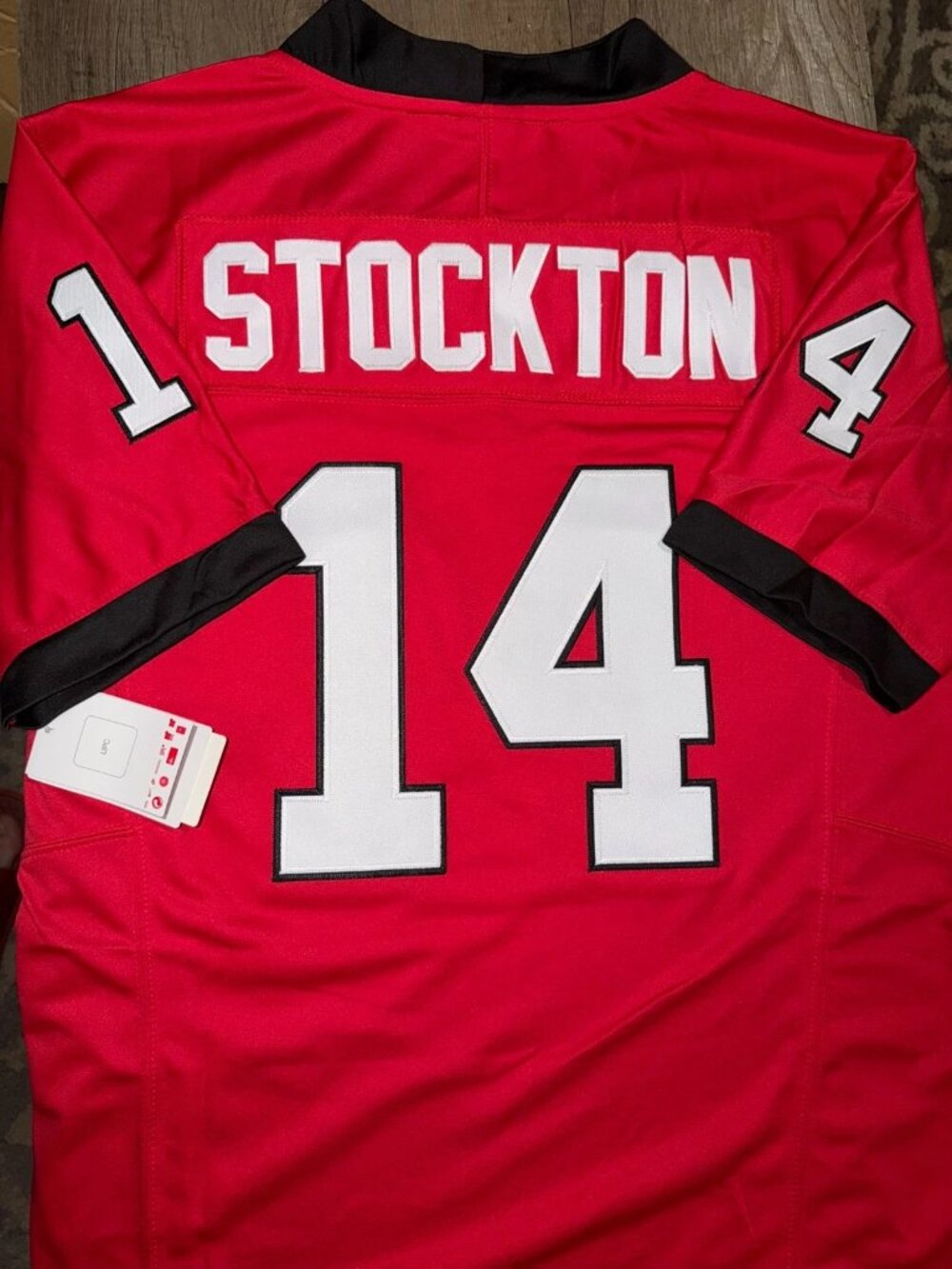 Gunner Stockton Stitched Red Jersey Vapor
